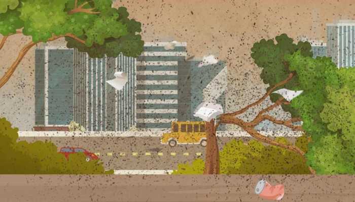 北京大风蓝色预警生效中:最强达9级并有沙尘天气侵扰