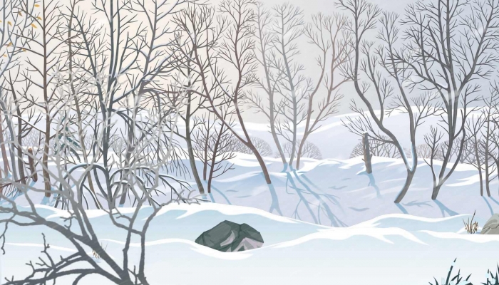 光雾山雾凇云海和阳光绝配 倒春寒气象所致