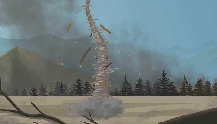 龙卷风袭击美国导致一小镇几乎消失 房屋变废墟车辆被掀翻