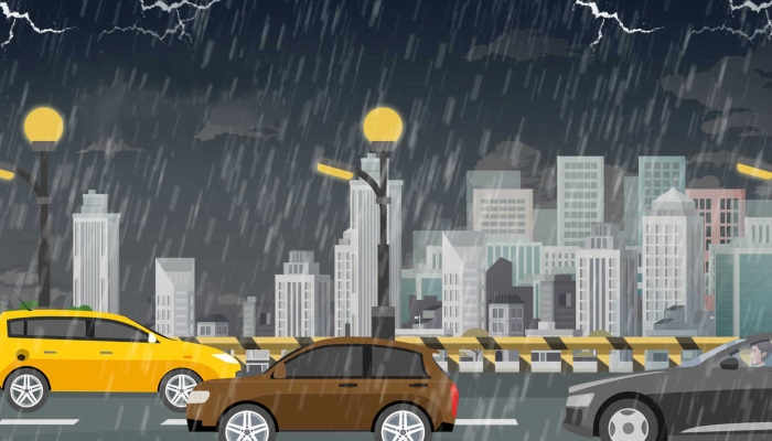 重庆中东部地区局地大雨到暴雨 本月还有3次降温降雨