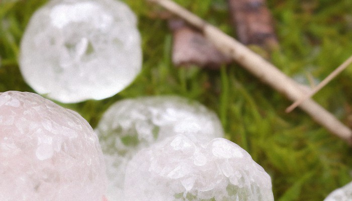 贵州遵义遇暴雨冰雹街上冰雹流成河 今还会有强对流天气出没