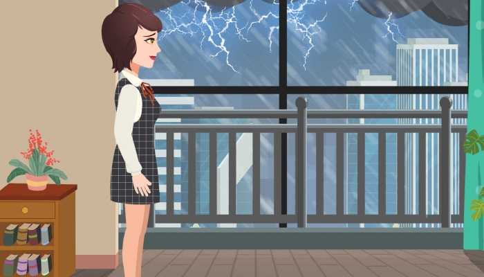 今江苏部分地区阵雨或雷雨 南京大风预警生效中