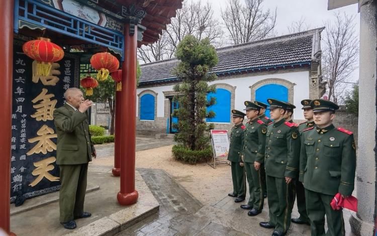 潍坊海警局昌邑工作站赴抗日勇士祠展开清明祭扫活动