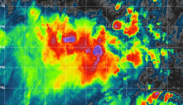 今年第一号台风珊瑚什么时候生成 1号台风胚胎高清卫星云图发展情况