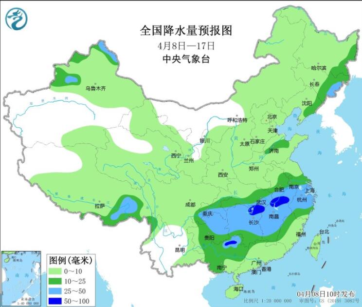 下周南方阳光又要缺货 贵州华南部分地区大到暴雨