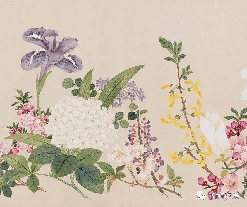 送你一幅万有同春图