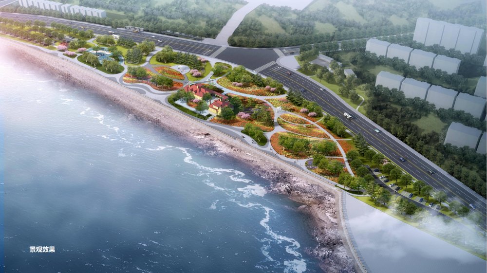 烟台市区将添一处亲海公园！五一前敞开！