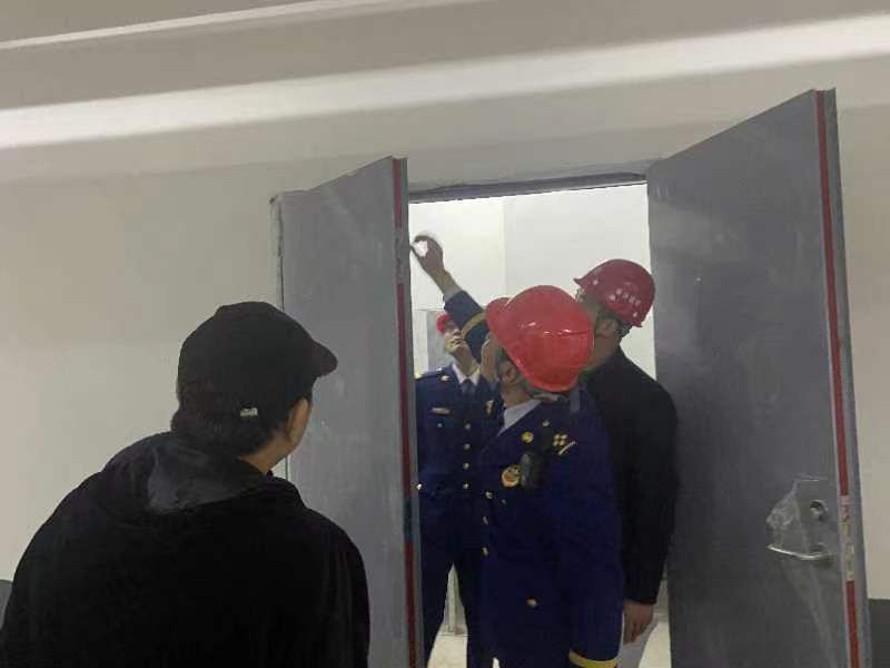 靠前服务，防备在先，消防部分展开在建工程消防产品质量专项查看