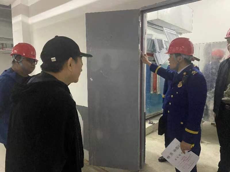 靠前服务，防备在先，消防部分展开在建工程消防产品质量专项查看