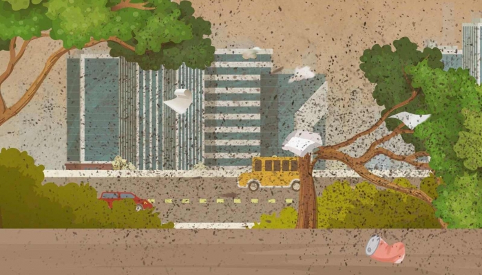 天津今天扬沙天气持续 明起气温略有回升最高温23度