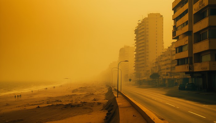 本次沙尘面积或达400万平方公里 本周北方还将有一次沙尘过程