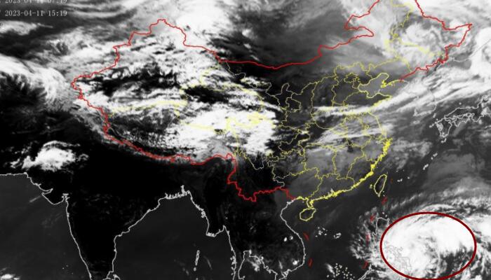 2023年1号台风珊瑚将生成高清卫星云图情况(持续更新)