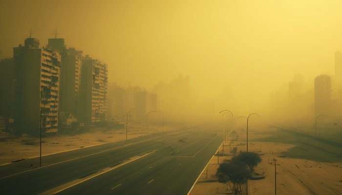 上海今天中午前仍有浮尘侵扰 下午将好转