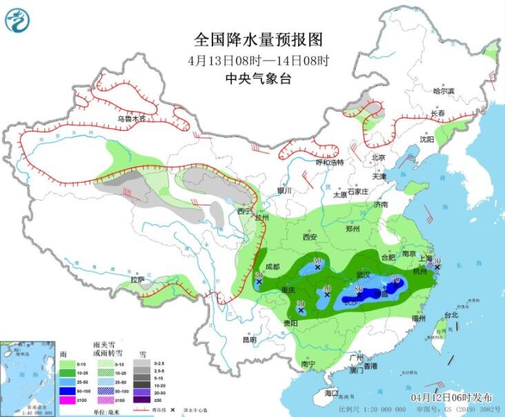今沙尘仍能影响到江浙沪 南方又将迎一场明显降雨