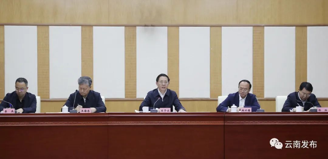 云南省长王予波掌管全省森林草原防救活工作视频调度会 云南省长王予波掌管全省森林草原防救活工作视频调度会