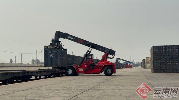 占芭花开·中老铁路上的“黄金组合” 占芭花开·中老铁路上的“黄金组合”