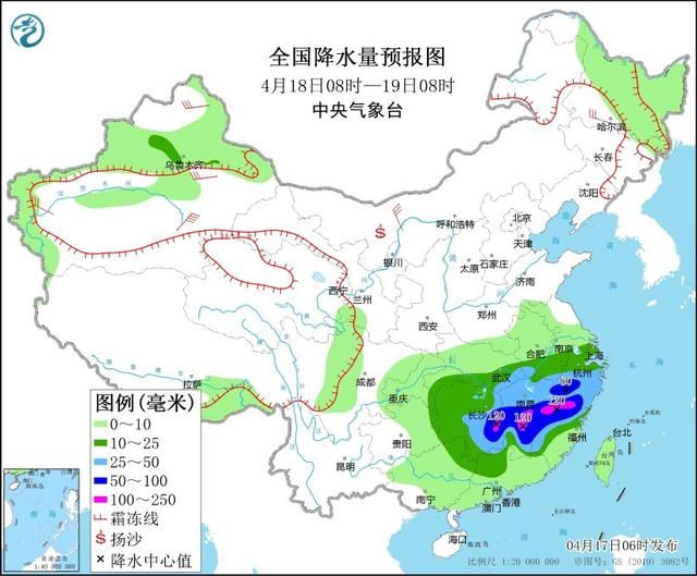 中央气候台:江汉江南华南将有较强降水进程 新疆北部有雨雪和劲风降温气候 中央气候台:江汉江南华南将有较强降水进程 新疆北部有雨雪和劲风降温气候