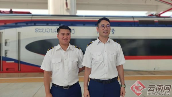 占芭花开·中老铁路上的“黄金组合” 占芭花开·中老铁路上的“黄金组合”