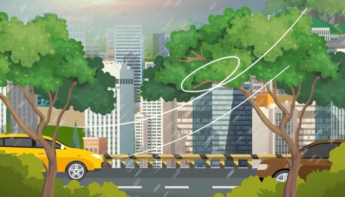 郑州今发布大风蓝色预警 未来几天最高气温降至个位数