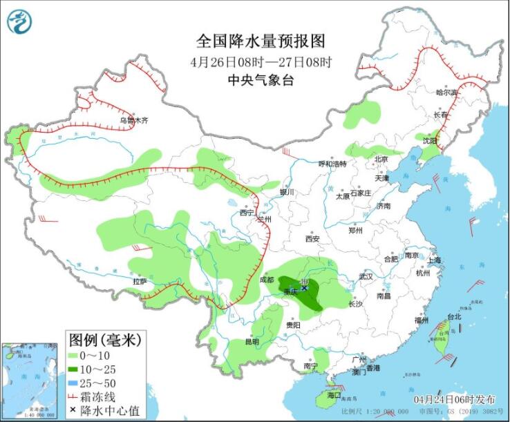 广东广西等局部暴雨伴强对流 西北华北等有雨雪