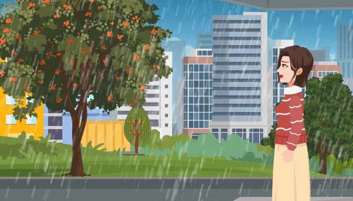 如何不提雨字描述雨很大 网友：依萍要钱皇后娘娘救我