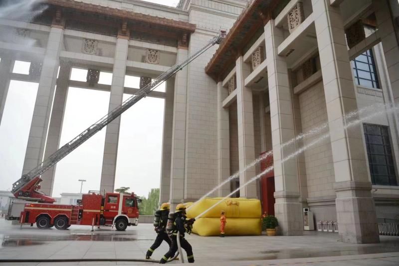 中国国家博物馆展开安全归纳演练 中国国家博物馆展开安全归纳演练