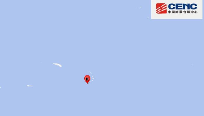 4月28日地震最新消息：南桑威奇群岛发生5.7级地震