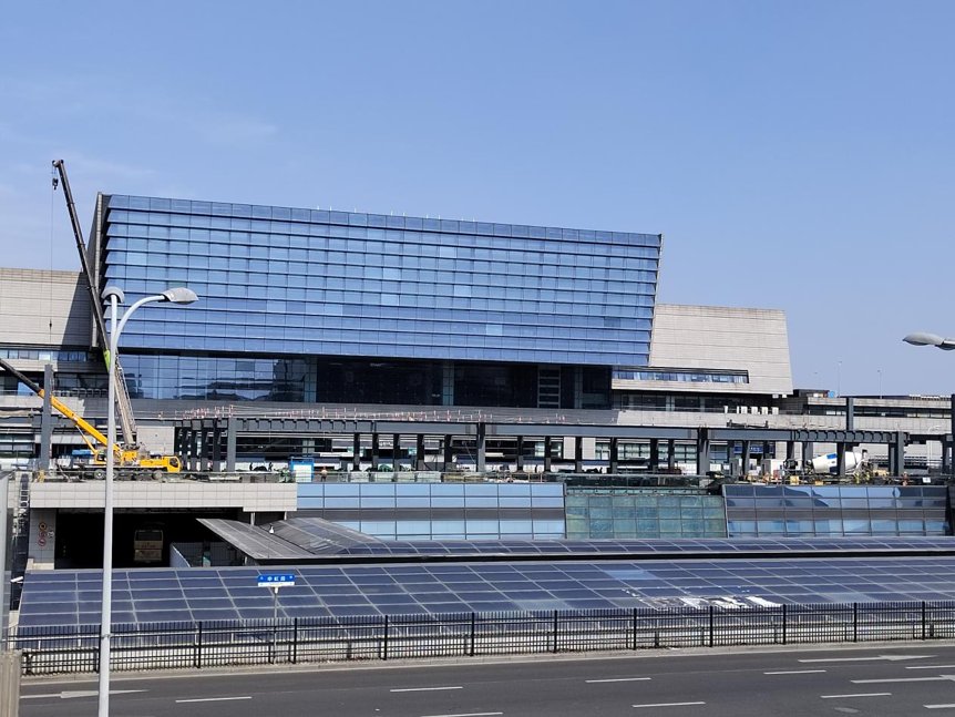 西交广场工程迎来重要施工节点：完结虹桥归纳交通纽带与商务区中心区无缝联接