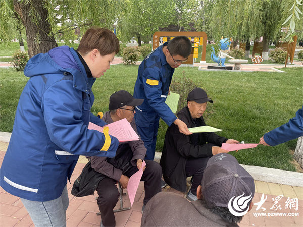 东阿黄河河务局大桥办理段：厚实展开“五一”节前安全宣传工作