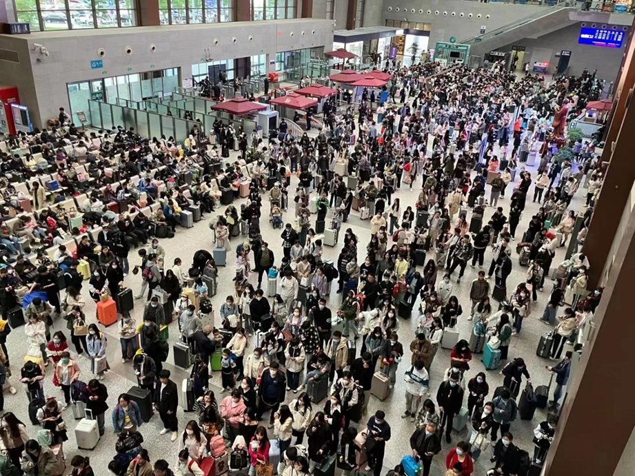 五一首日发送旅客23862人,曲阜东站增开10列顶峰列车 五一首日发送旅客23862人,曲阜东站增开10列顶峰列车