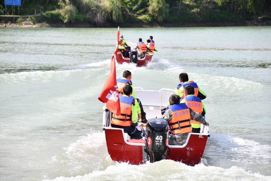 黔江：有备无患 联合展开防汛应急演练