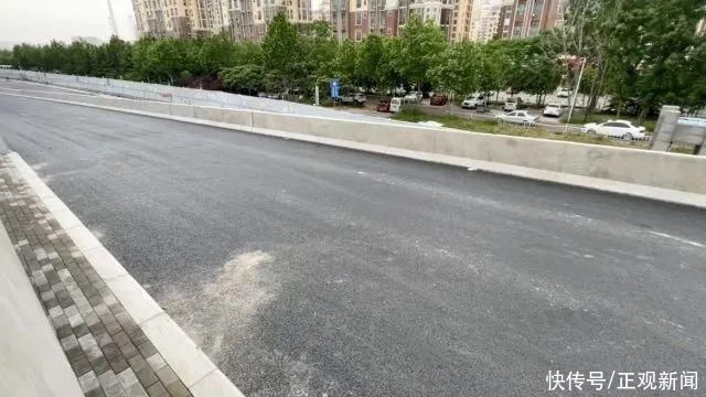 郑州彩虹桥工程的这条匝道注册啦！