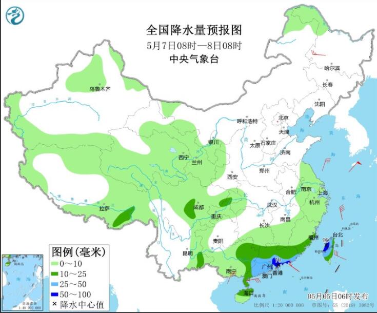 湖南江西等局地大暴雨 华北东北黄淮等大风显著