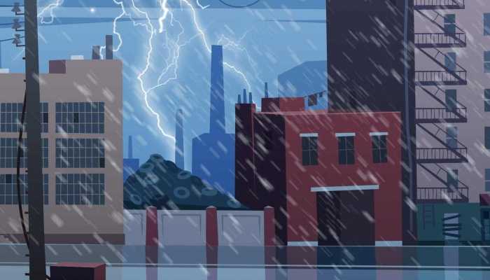 海南临高的天气是懂变脸的 上周热到40℃这周“泼水”