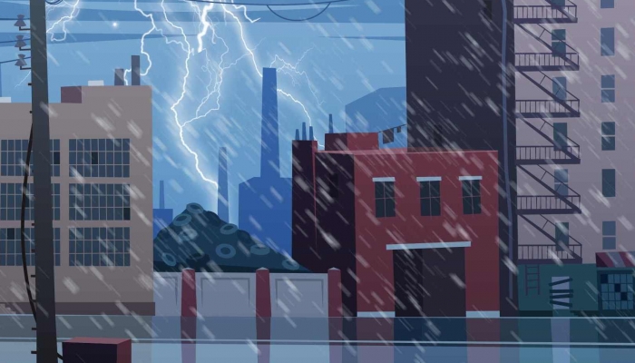 上海今白天多云半夜转有时有阵雨或雷雨 明天或有雷电和短时强降水