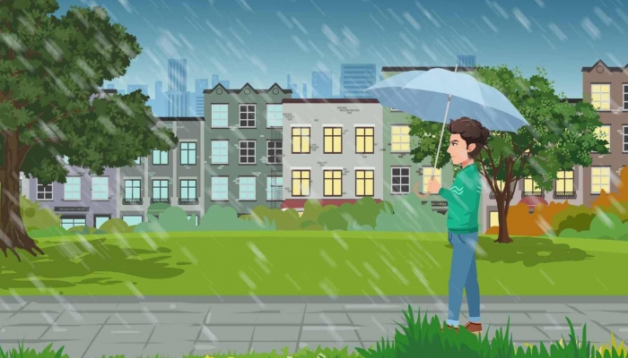 杭州今天中午前阴有中阵雨局部大雨 明起雨水逐渐停止转为阴天