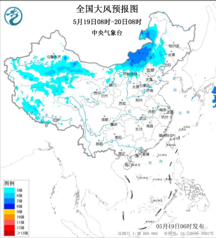 内蒙古西北华北等沙尘侵扰 西南华南等有较强降雨