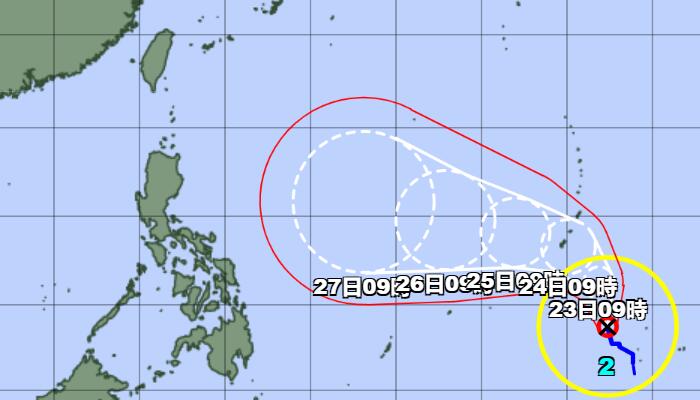 2号台风实时路径跟踪图 “玛娃”未来去向走势图分析