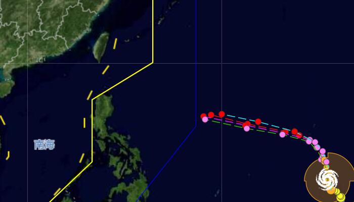 今年第2号台风玛娃路径发展趋势 会去福建登陆或影响吗