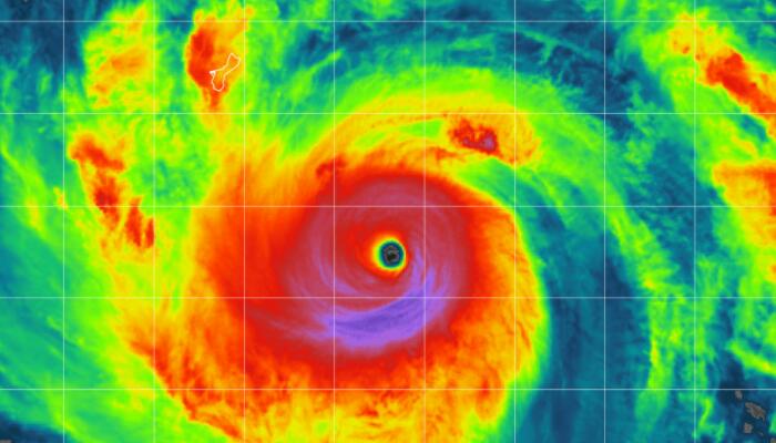 今年2号台风今日最新云图发展 台风玛娃超清云图汇总