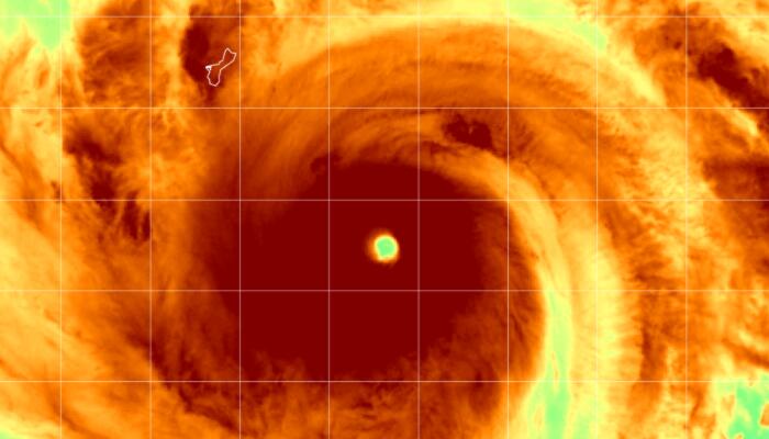 今年2号台风今日最新云图发展 台风玛娃超清云图汇总