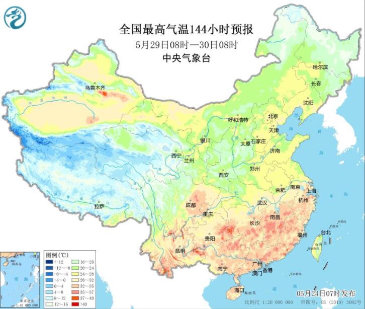 浙江的番茄炒蛋月底就上菜了 周日杭州逼近高温线