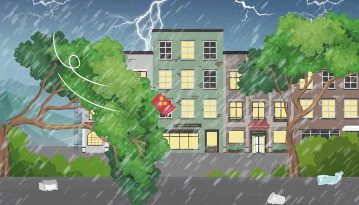 今北京大风可达7级并伴雷雨 明仍需防范强对流天气