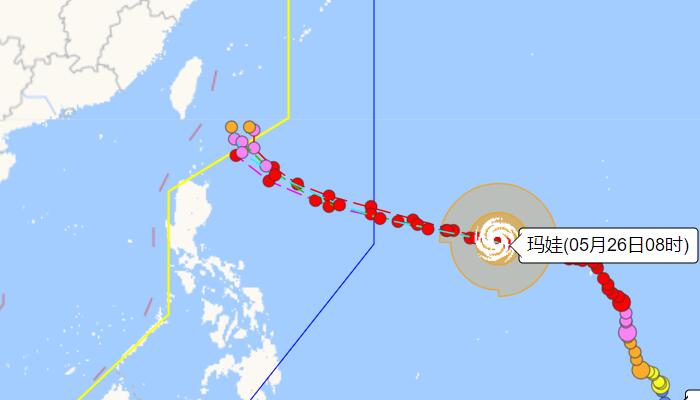 四川江南江汉等强降雨+强对流 超强台风玛娃仍保持17级以上