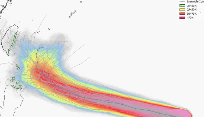 17级以上超强台风玛娃路径图实时更新:逐渐向菲律宾吕宋岛以东洋面靠近