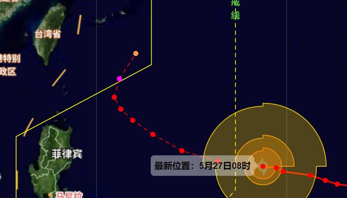 2号台风玛娃路径将发生大拐弯 六一儿童节会来我国吗